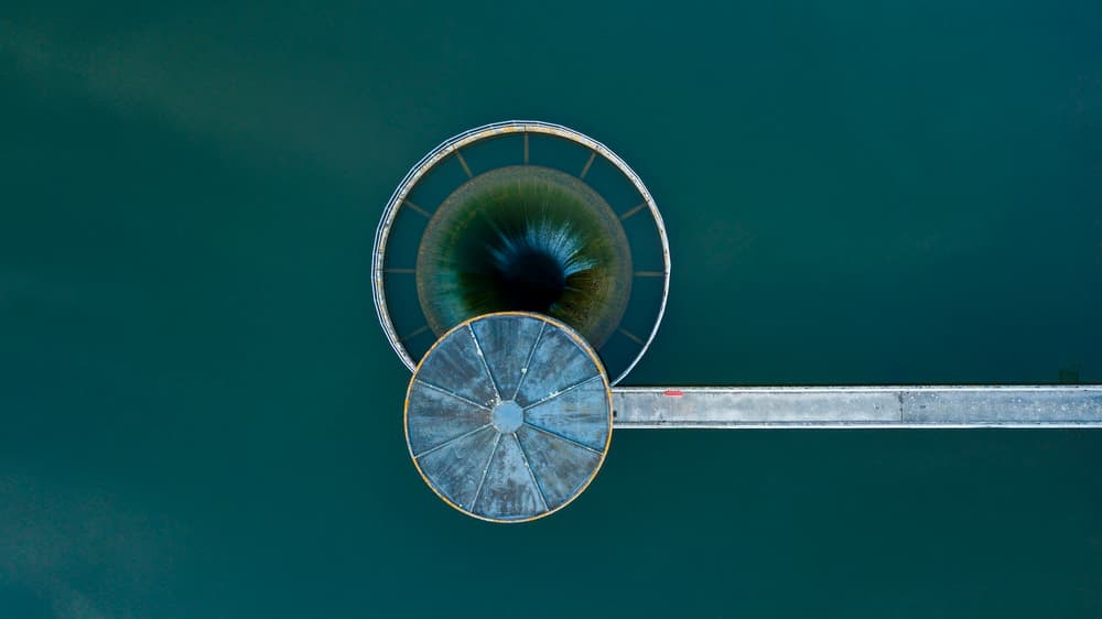 Deep Water Spillway by Kutub Uddin — canvas wall art