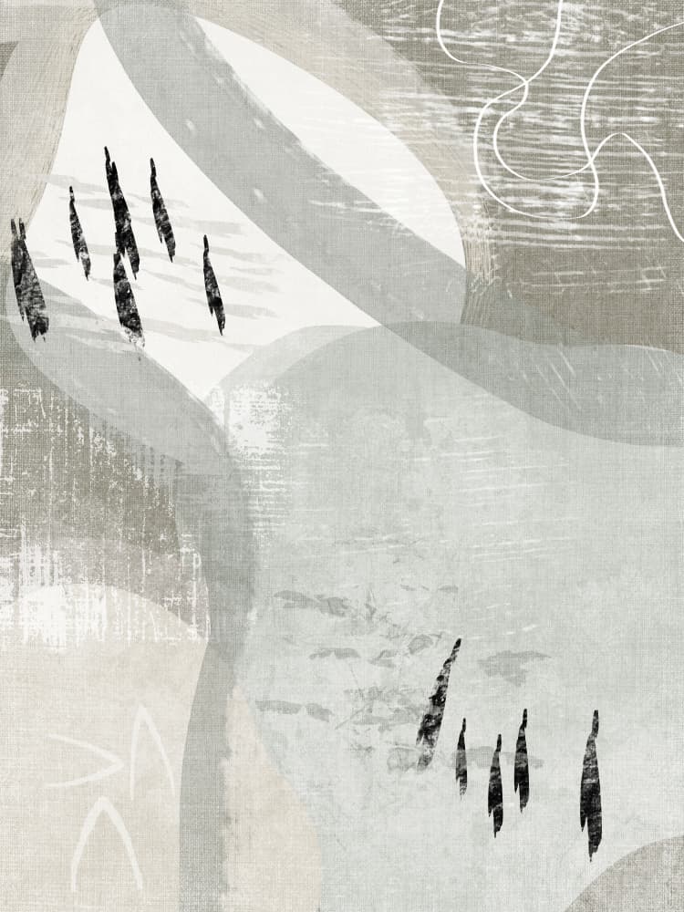Abstract Boho style by Imaginative — canvas wall art