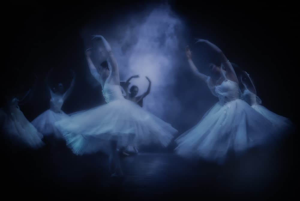 Ethereal Ballet Dancers by Peet van den Berg — canvas wall art