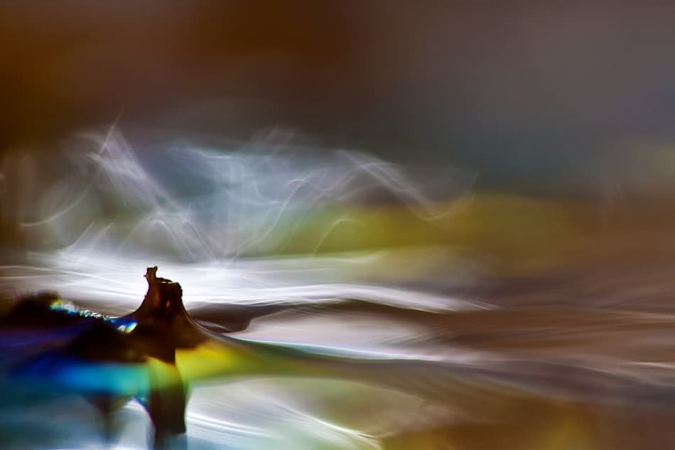 Dreamy Water Reflections by Willy Marthinussen — canvas wall art