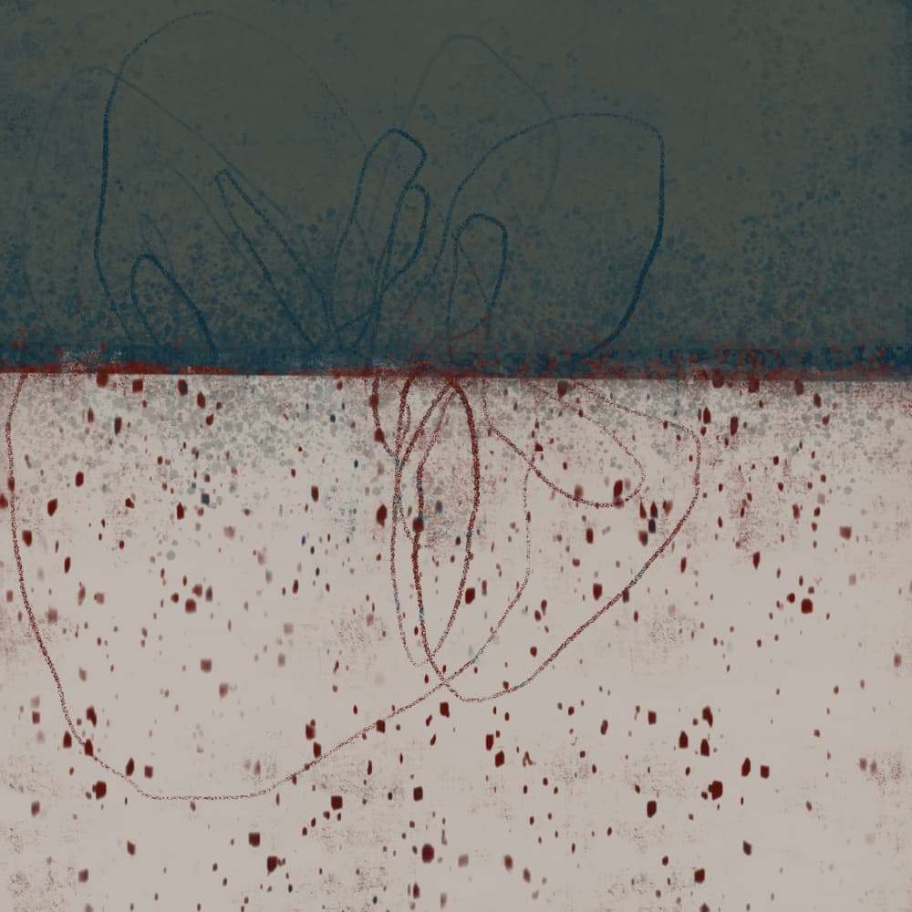Textured Abstract Color Block by MANSI SAXENA — canvas wall art