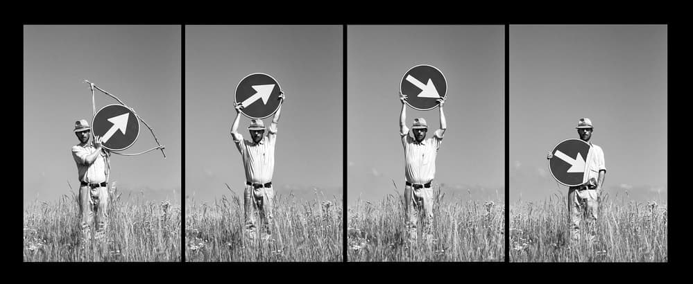 Man Changes Direction by Carlo Ferrara — canvas wall art