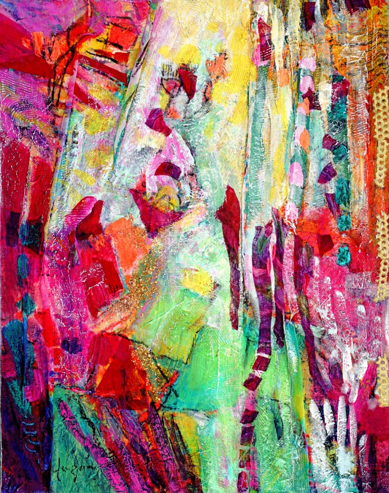 Vivid Rhythms by Dorothy Fagan — canvas wall art