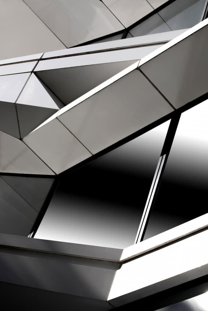 Sleek Urban Geometry by Anita Martin AnnaPileaFotografie — canvas wall art
