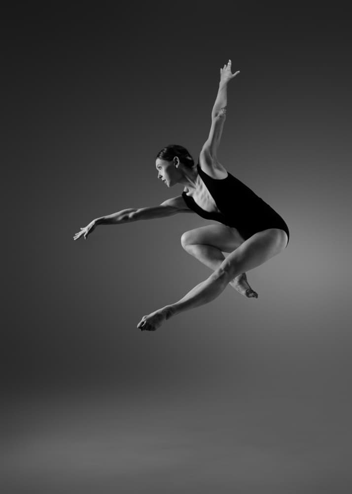 Dynamic Dancer Leap by Rob Li — canvas wall art