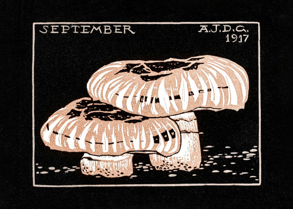 September 1917 by Julie De Graag — canvas wall art