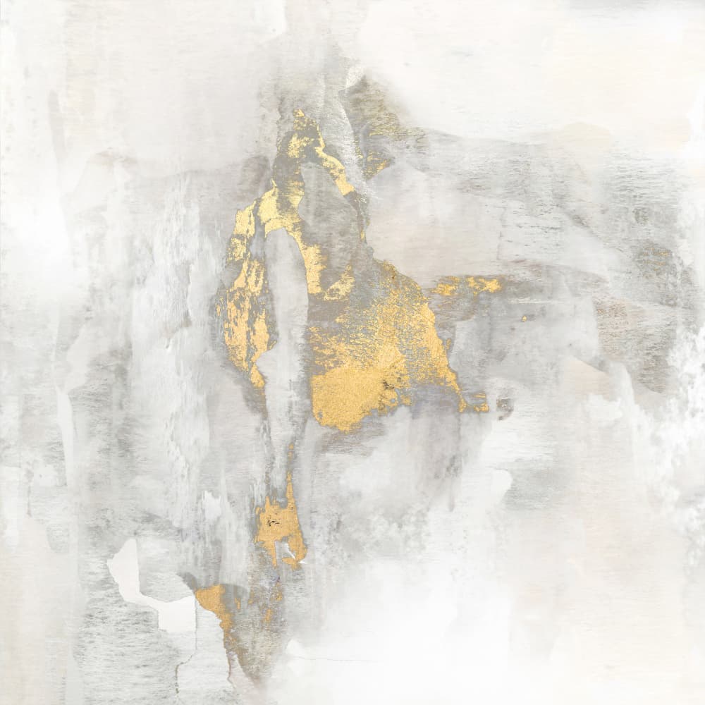 Gilded Abstract Flow by Gemma Bardot — canvas wall art