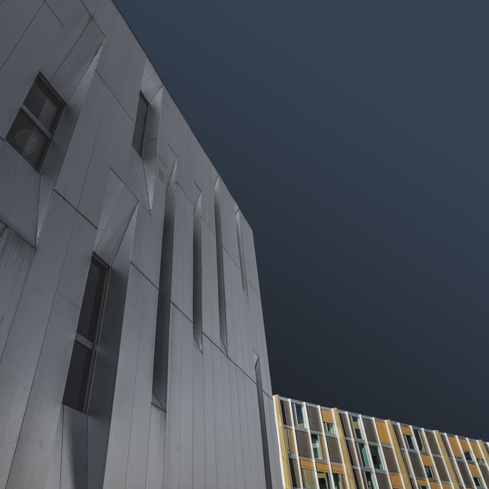 Modern Urban Angles by Luc Vangindertael (laGrange) — canvas wall art