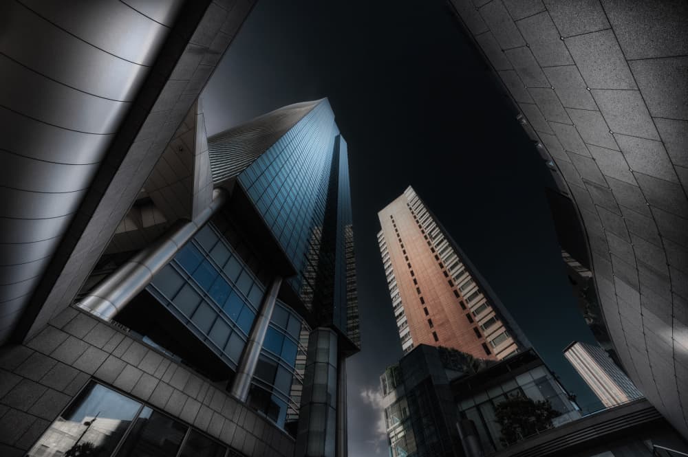 Modern City Ascend by Daiki Suzuki — canvas wall art