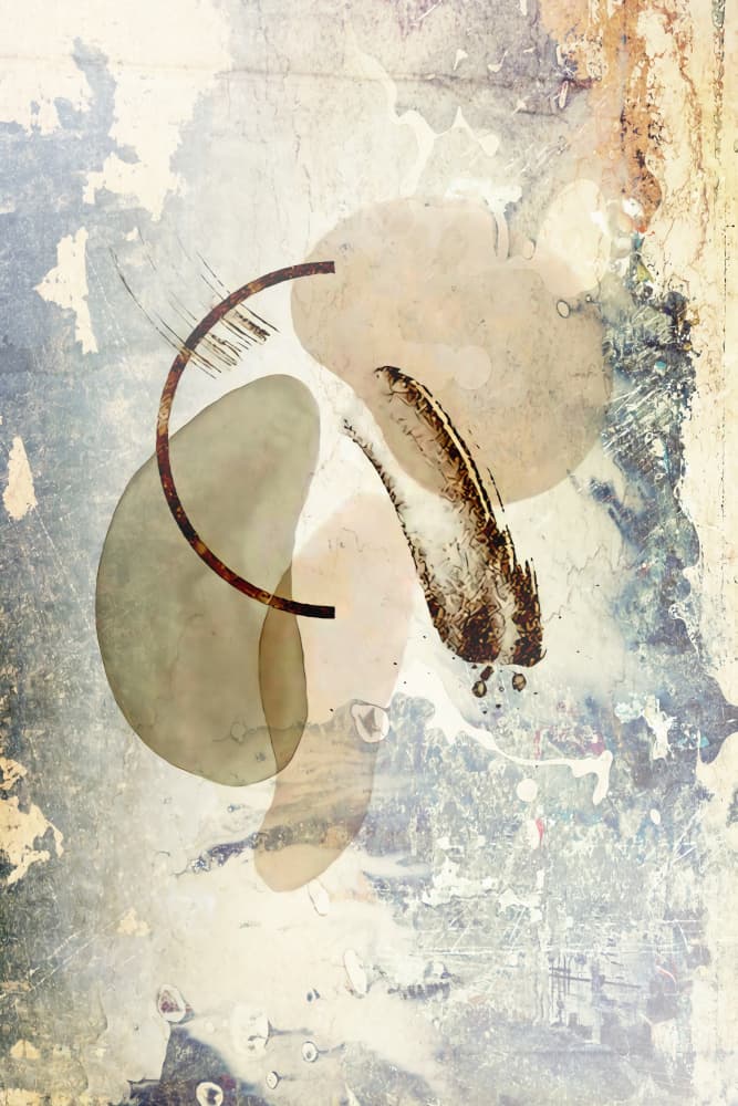 Tranquil Abstract Forms by Rafal Kulik — canvas wall art