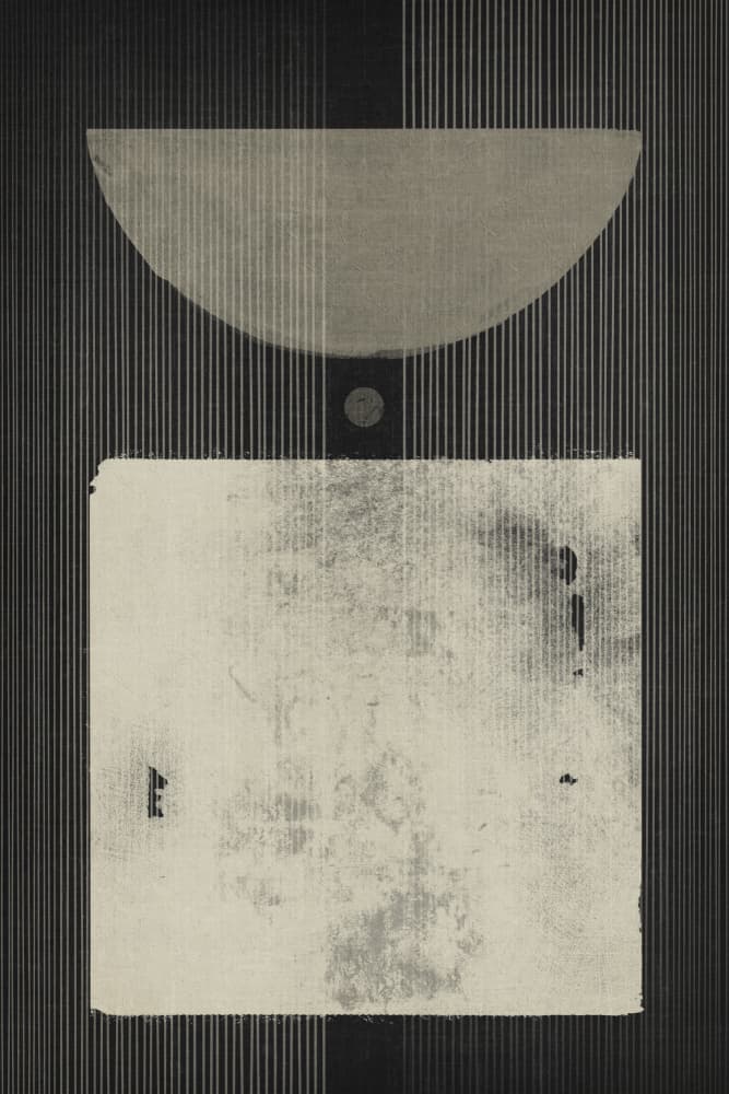 Abstract Geometric Balance by Ema Paraschiv — canvas wall art