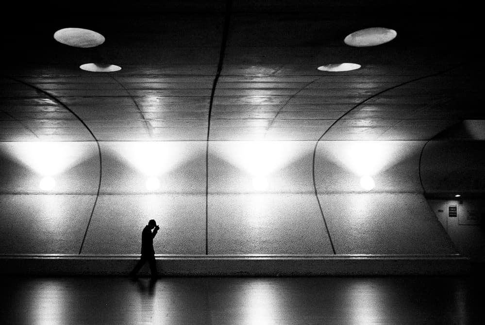Solitary Urban Passage by Paulo Abrantes — canvas wall art