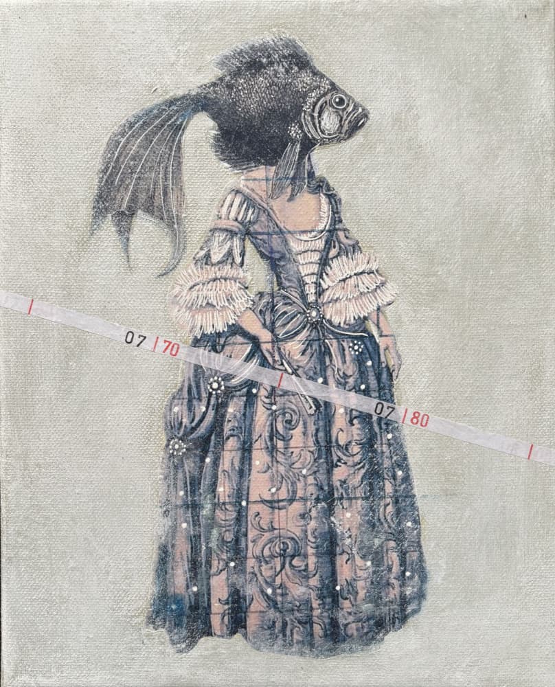 Surreal Fish Lady
