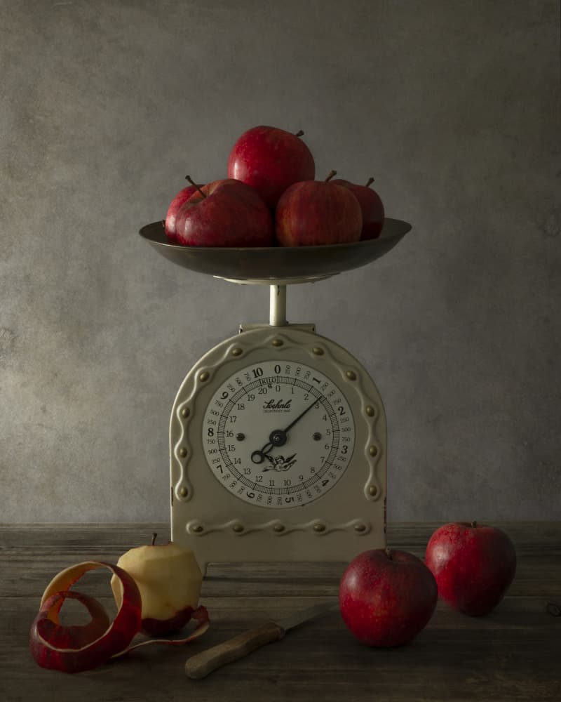 Rustic Apples and Scale by Ytje Veenstra — canvas wall art