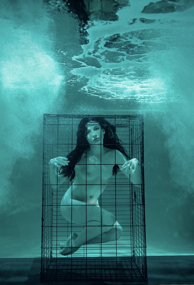 Water by Zanna — canvas wall art