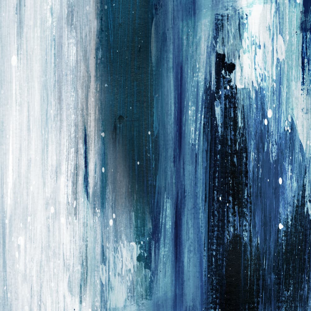 Indigo 1 by Dan Hobday — canvas wall art