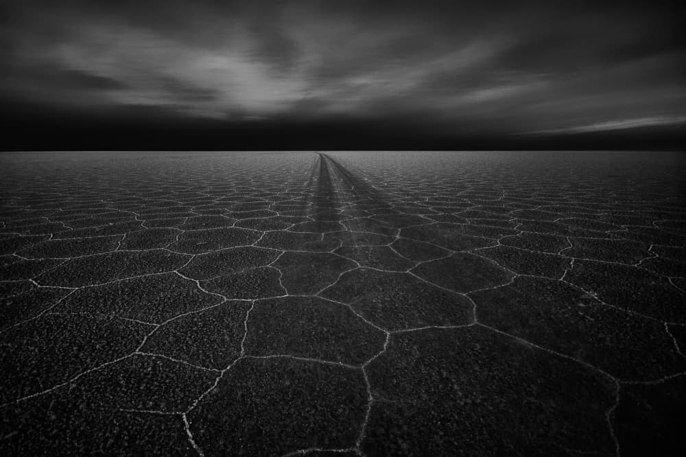 Endless Desert Path by Stefan Schilbe — canvas wall art