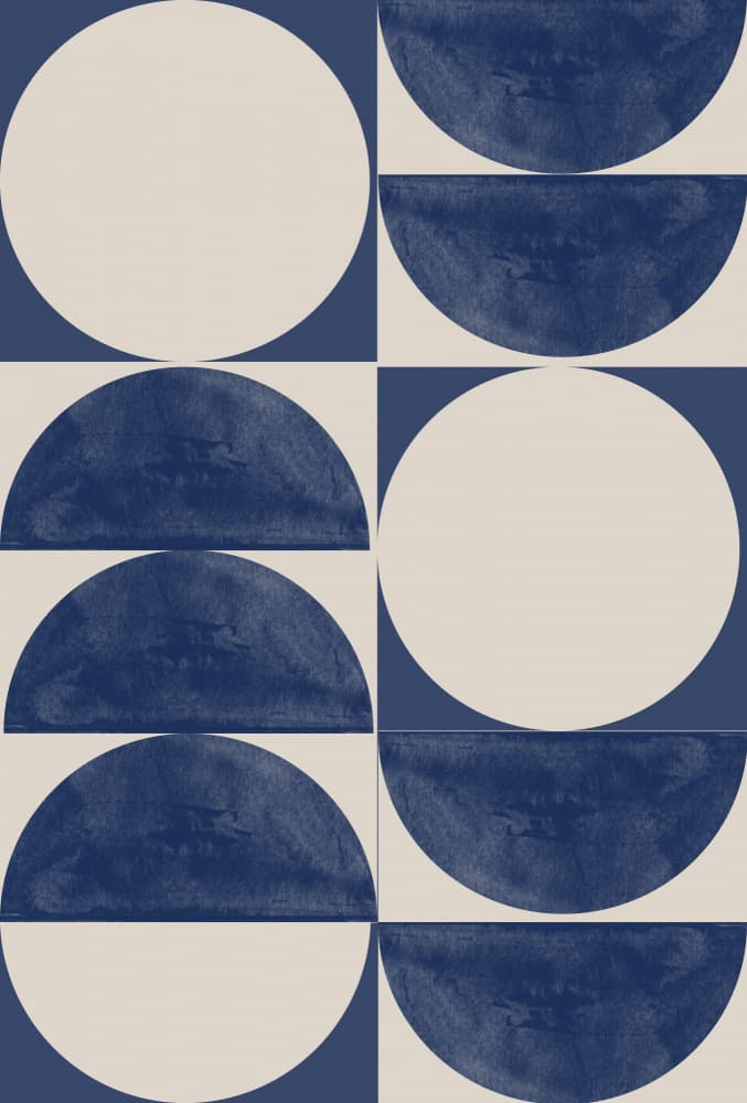 Geometric Harmony by THE MIUUS STUDIO — canvas wall art