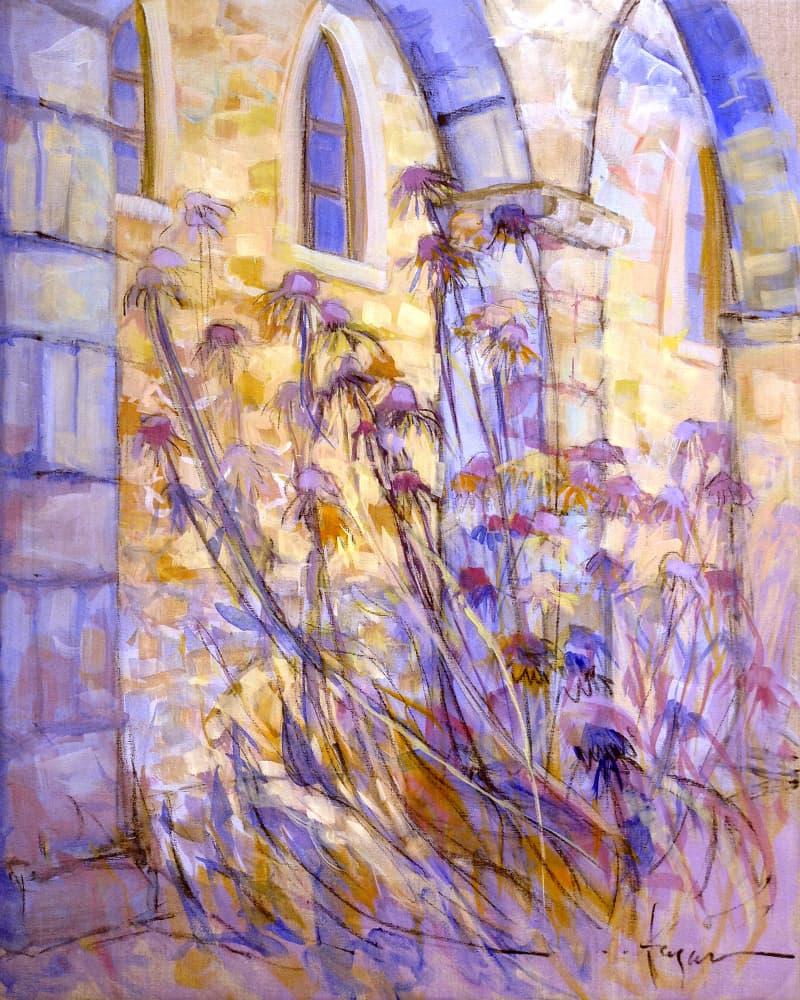 Sunlit Blossoms by Dorothy Fagan — canvas wall art