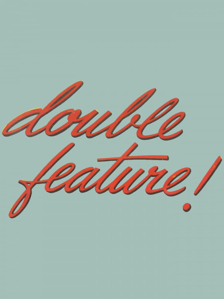 Double Feature Fun by Elizabeth C — canvas wall art