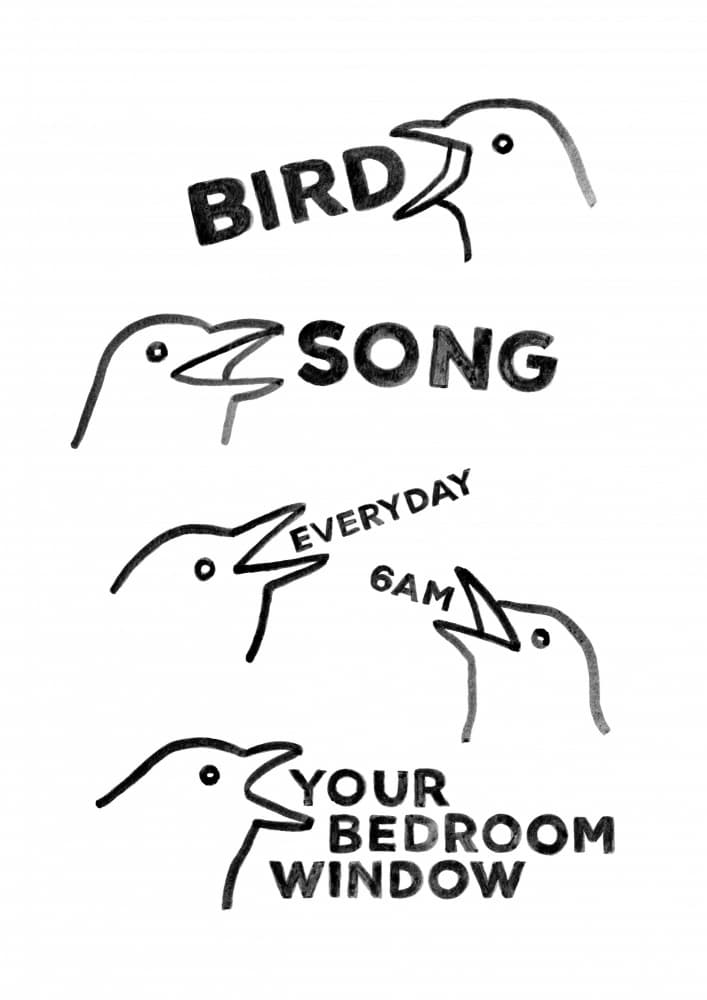 Bird Song 6 AM by Martina Scott — canvas wall art