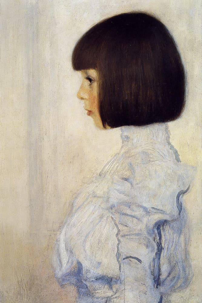 Portrait of Helene Klimt (1898) by Gustav Klimt — canvas wall art