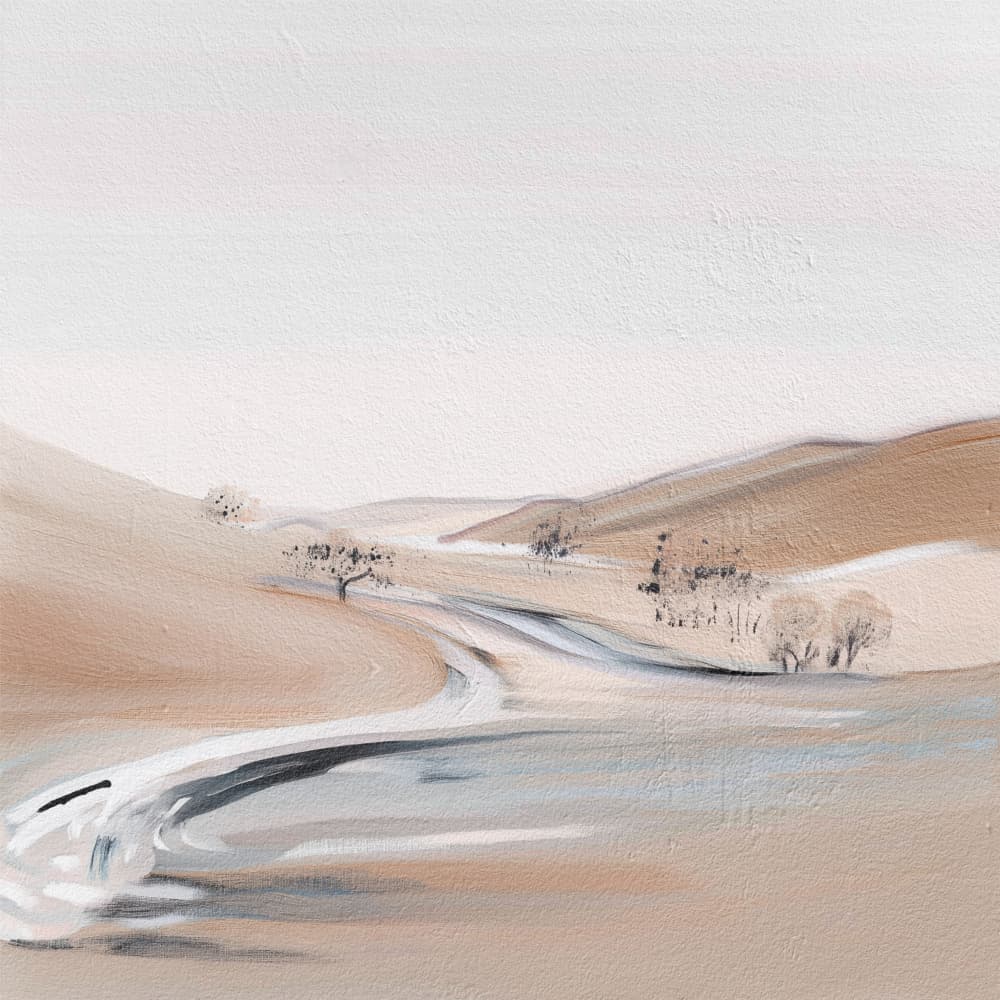 Peaceful Valley Path by Alma — canvas wall art