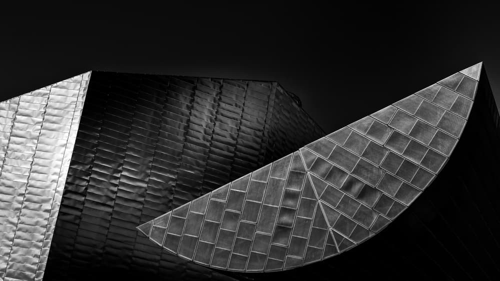 Modern Architectural Forms by Richard Bland — canvas wall art