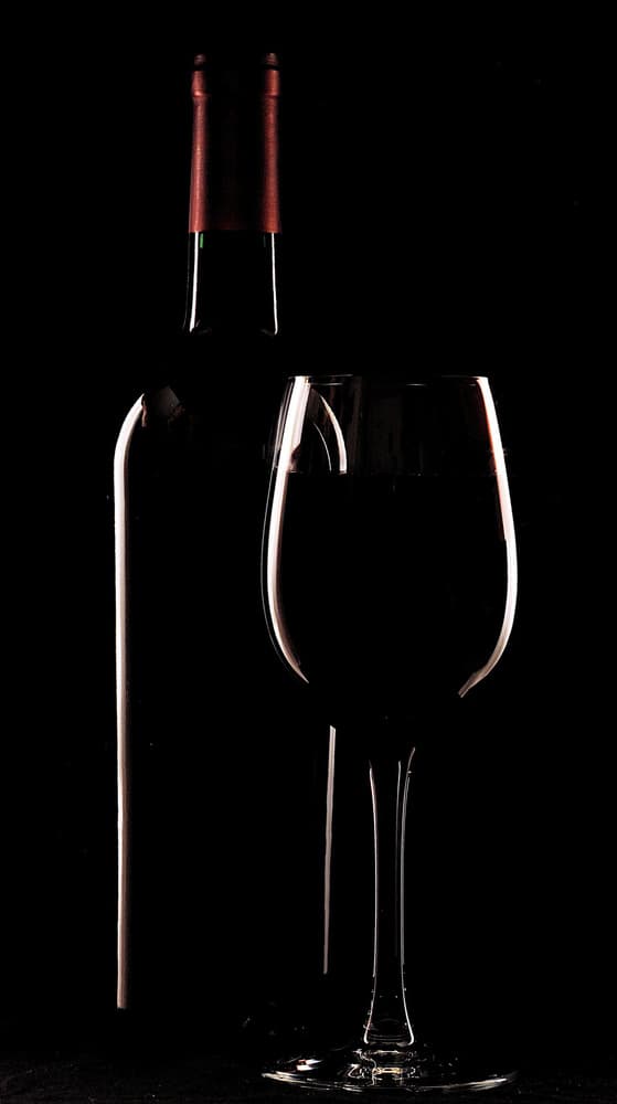 Elegant Wine Still Life by verdon — canvas wall art