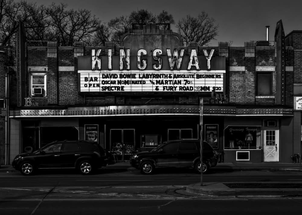 Vintage Movie Marquee by The Learning Curve Photography — canvas wall art