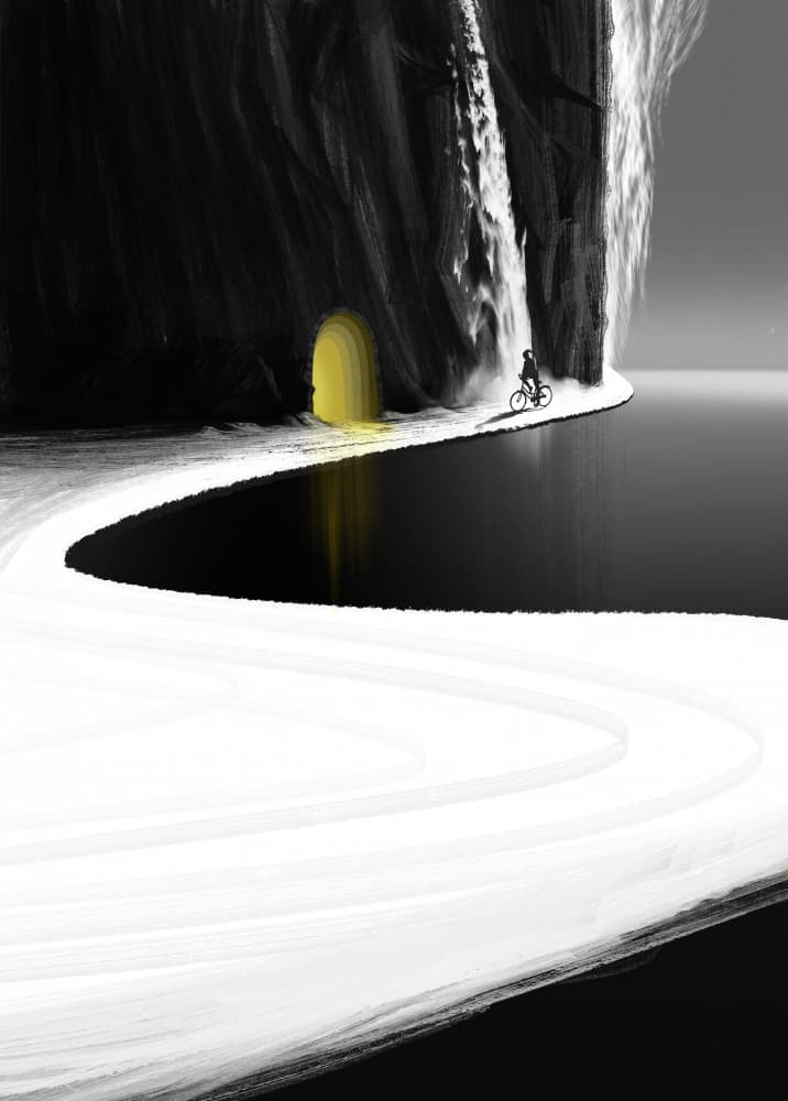 Path to the Light by Fadil Roze — canvas wall art