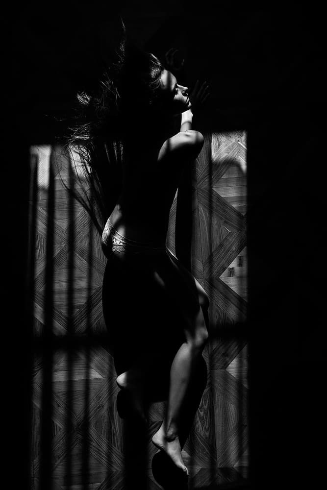 Sensual Light and Shadow by Martin Krystynek MQEP — canvas wall art