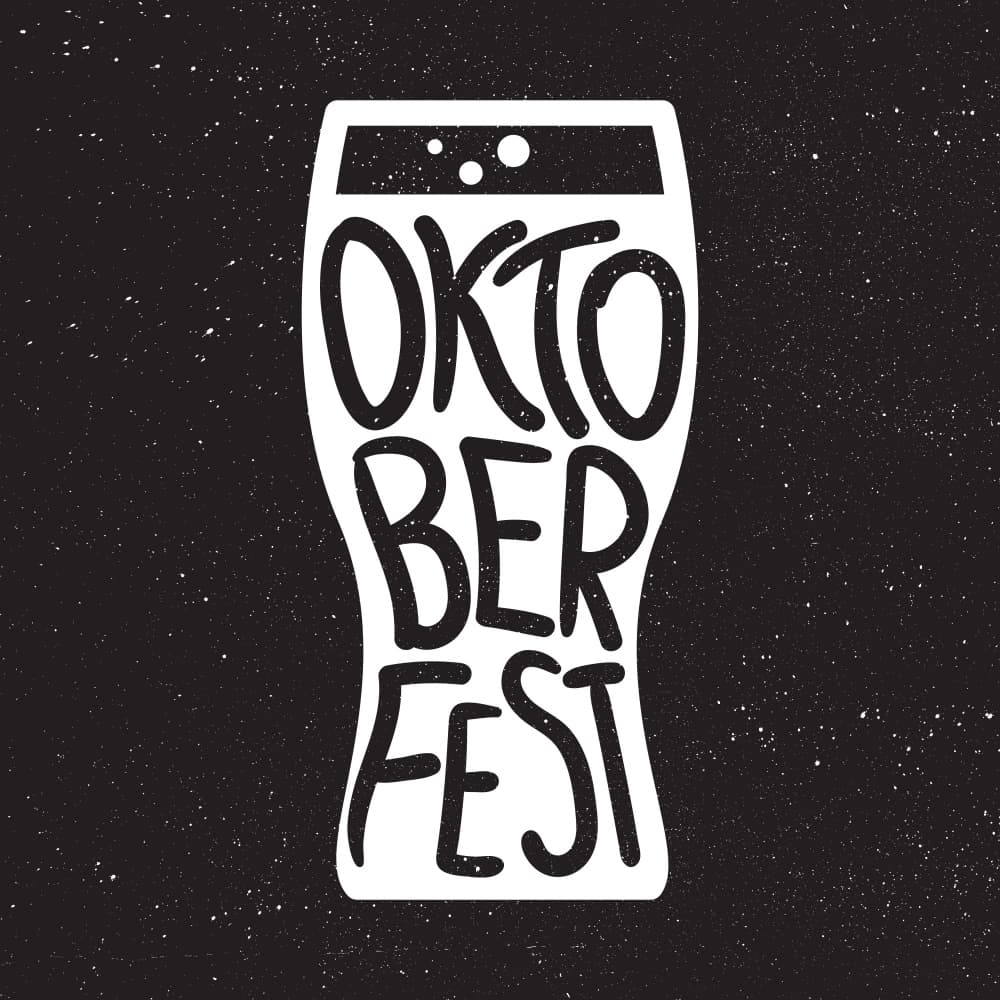 Oktoberfest Beer Glass by Marika Barsrsind — canvas wall art
