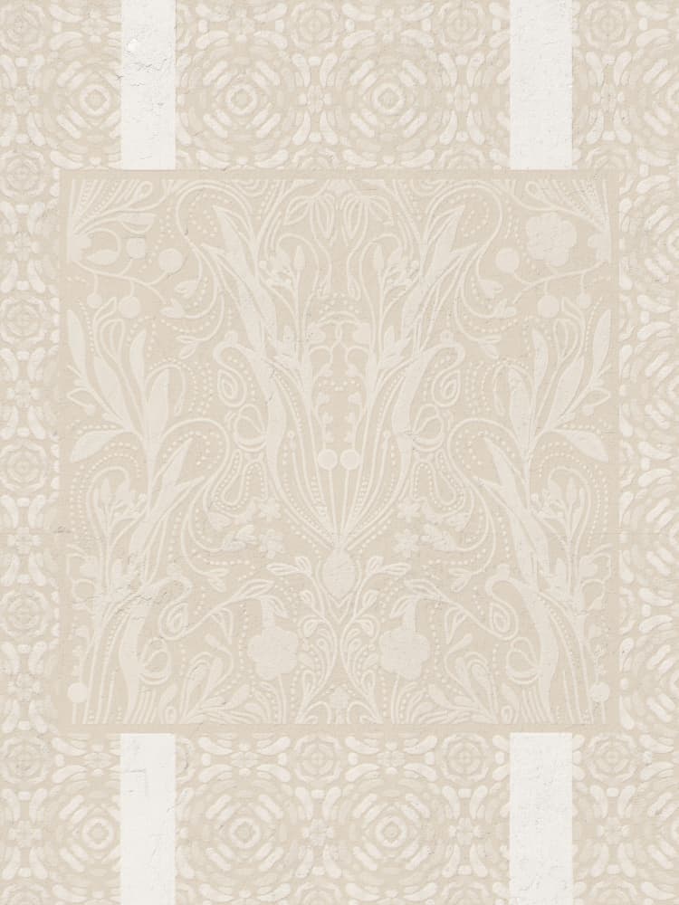 Elegant Botanical Pattern by Josie George — canvas wall art