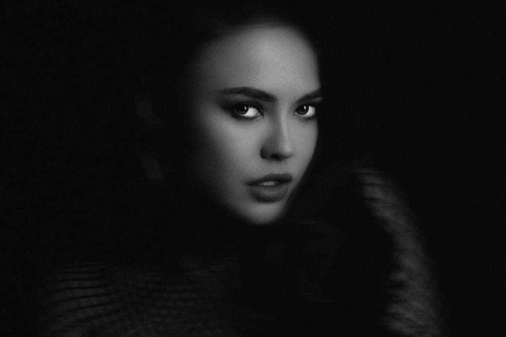 Captivating Dark Portrait by Carlo Joseph — canvas wall art