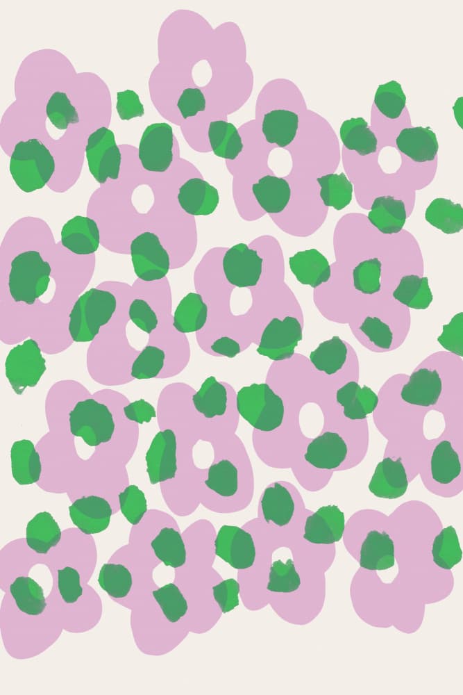 Pinkblossoms by Treechild — canvas wall art