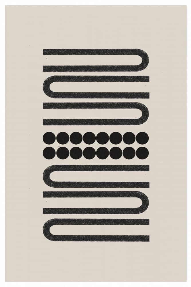 Geometric Harmony by THE MIUUS STUDIO — canvas wall art