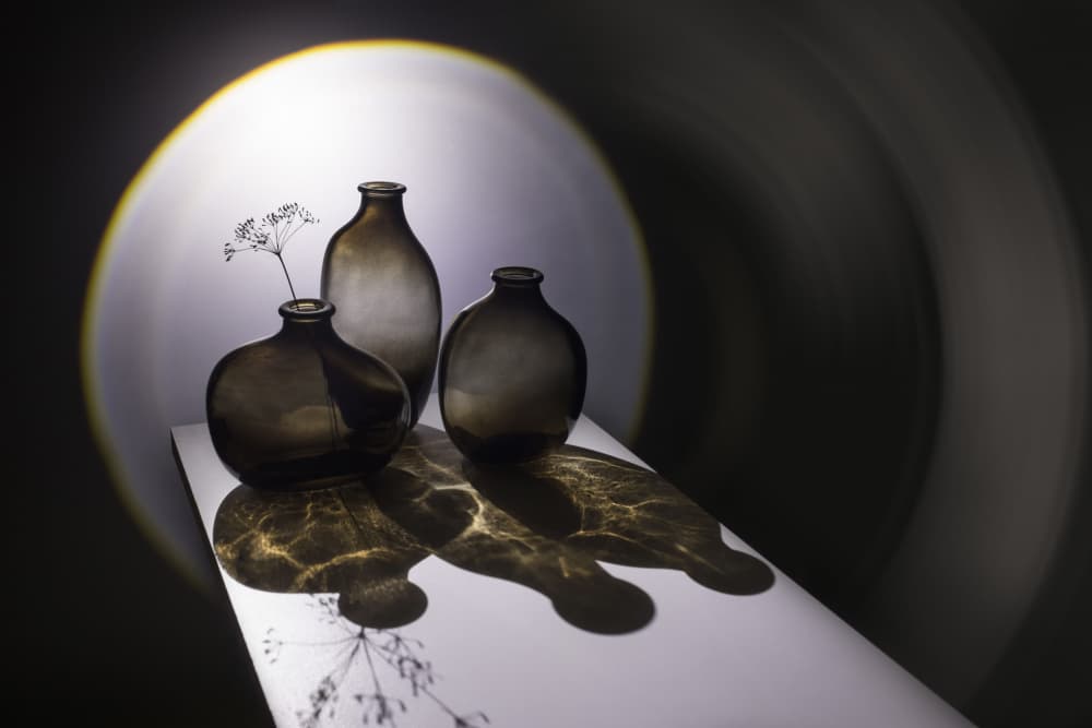 Vases Soft Light Shadows by Evgeniy Popov — canvas wall art