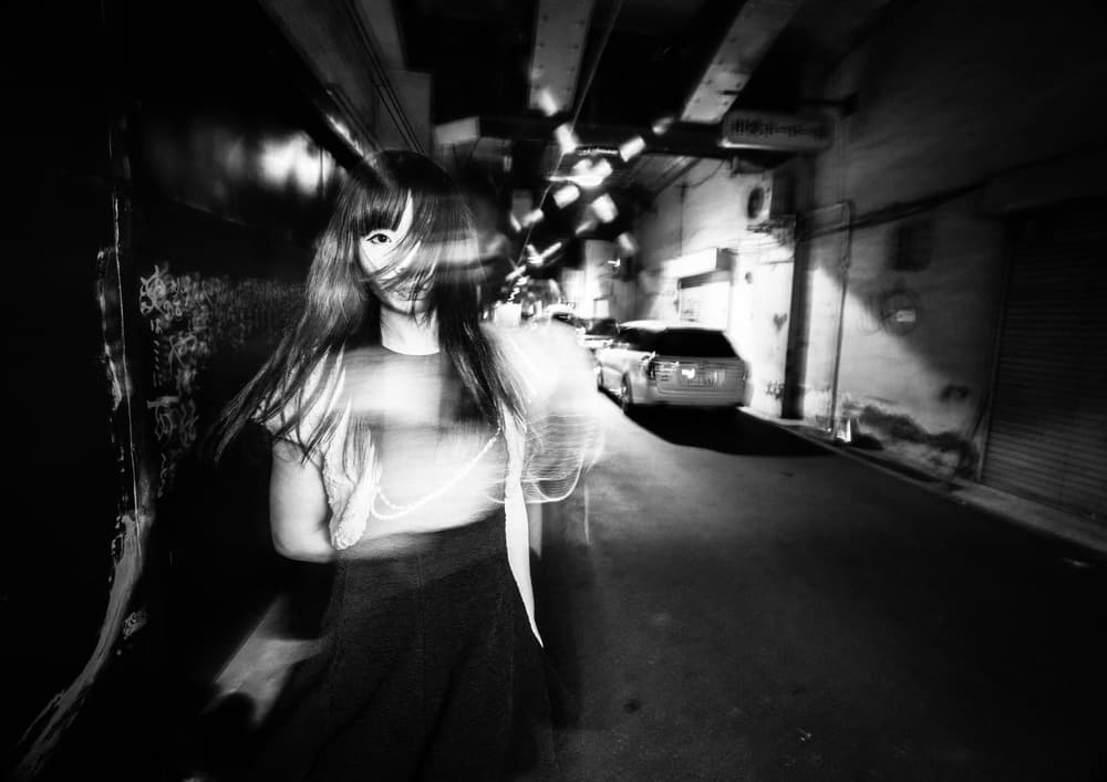 Haunting Night Figure by TORU MATSUNAGA — canvas wall art