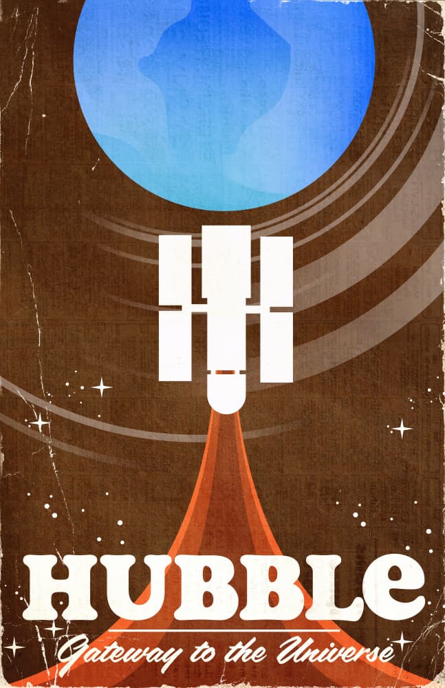 Hubble Gateway to Universe by Nicholas — canvas wall art