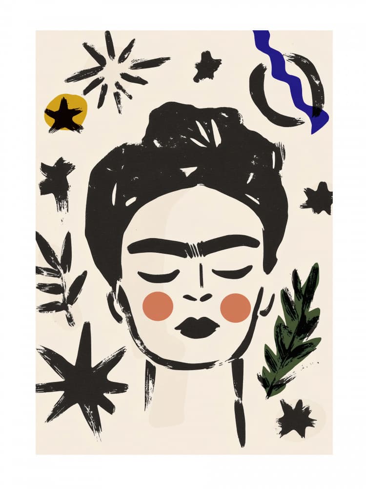 Dreamer's Portrait by Treechild — canvas wall art