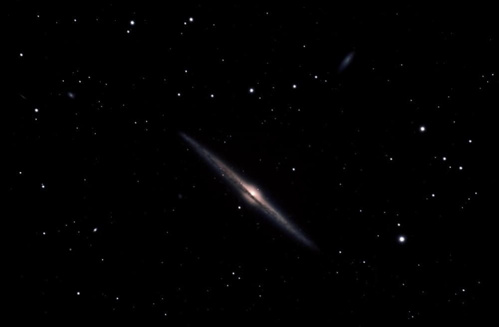 Celestial Spiral Galaxy by Henry Zhao — canvas wall art