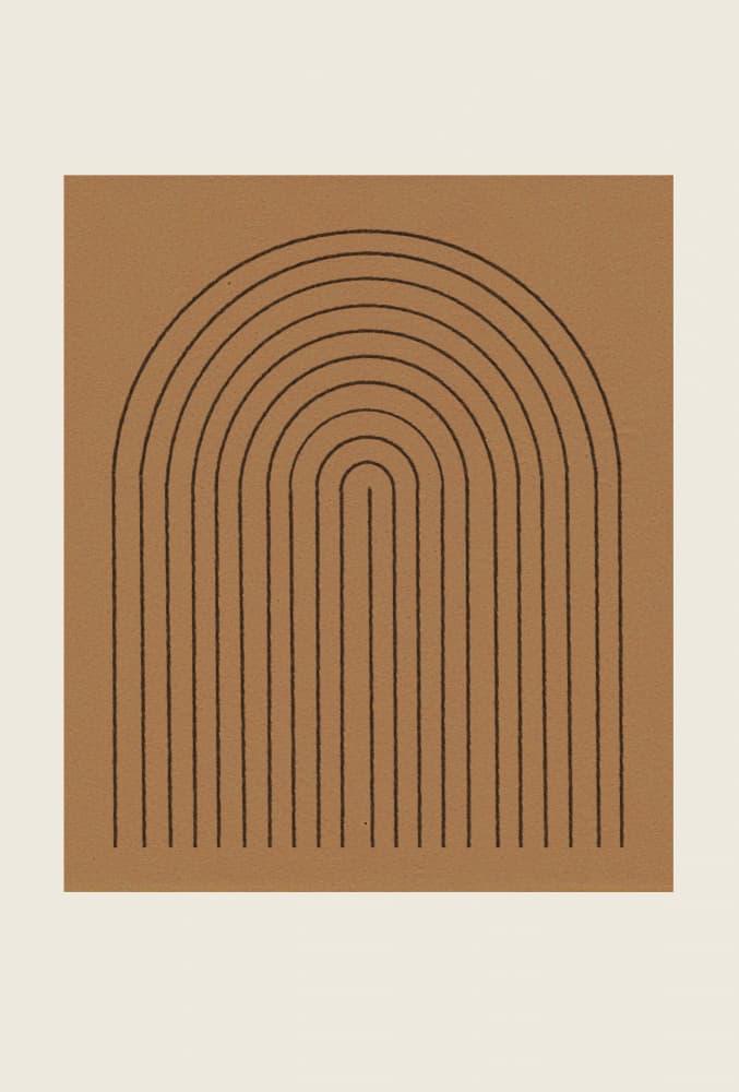 Concentric Harmony by THE MIUUS STUDIO — canvas wall art