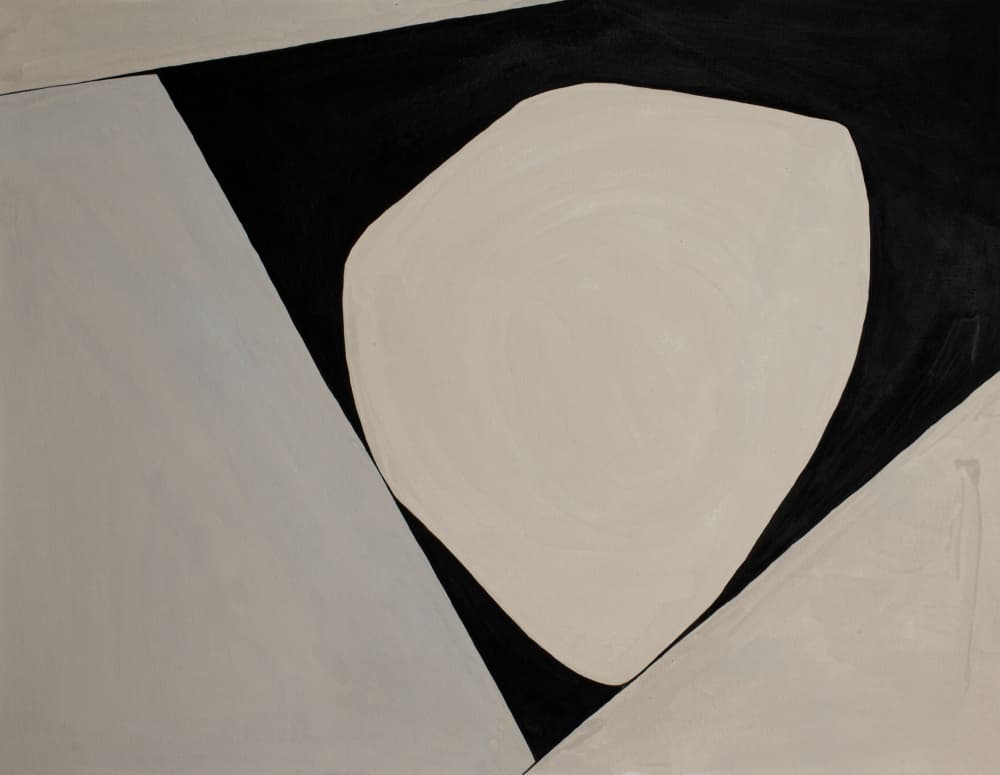 Modern Abstract Shapes by Livia Frigo — canvas wall art