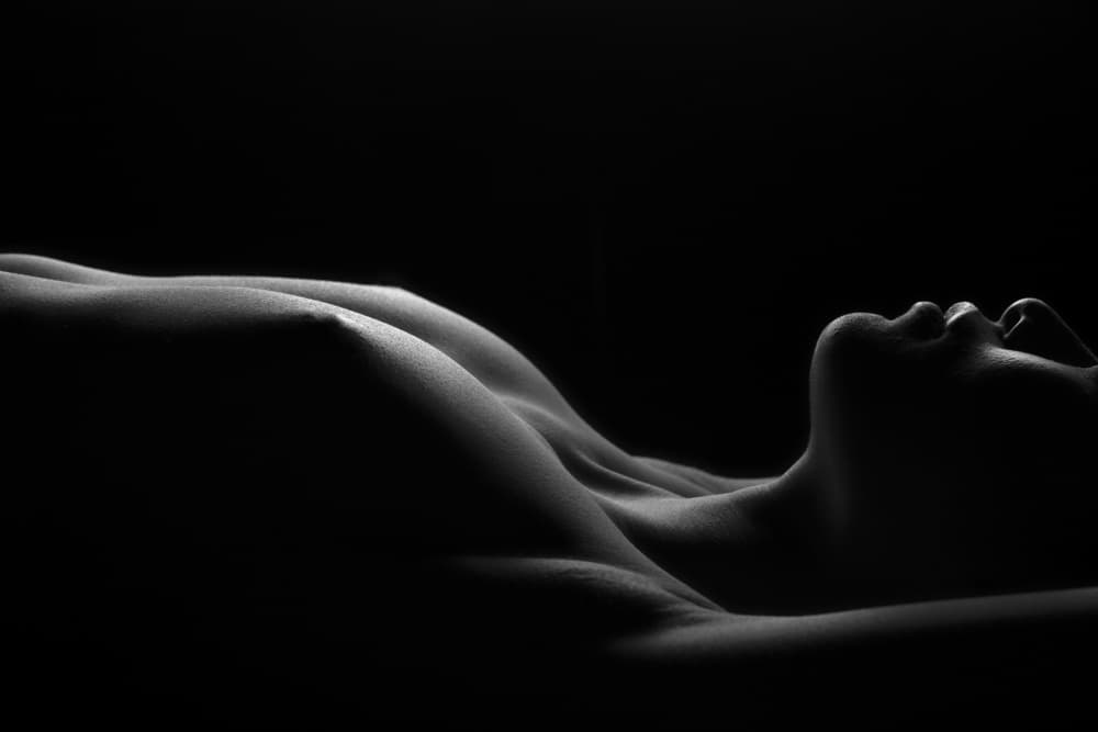 Sensual Female Silhouette by Magdalena Fifi — canvas wall art