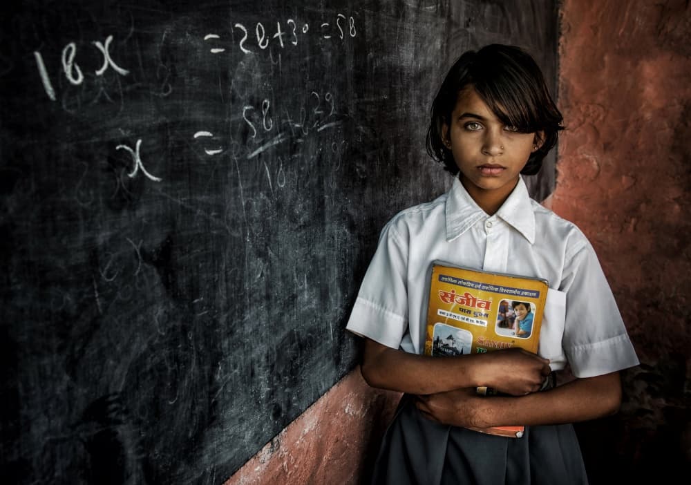 Young Student Gaze by Saeed Dhahi — canvas wall art