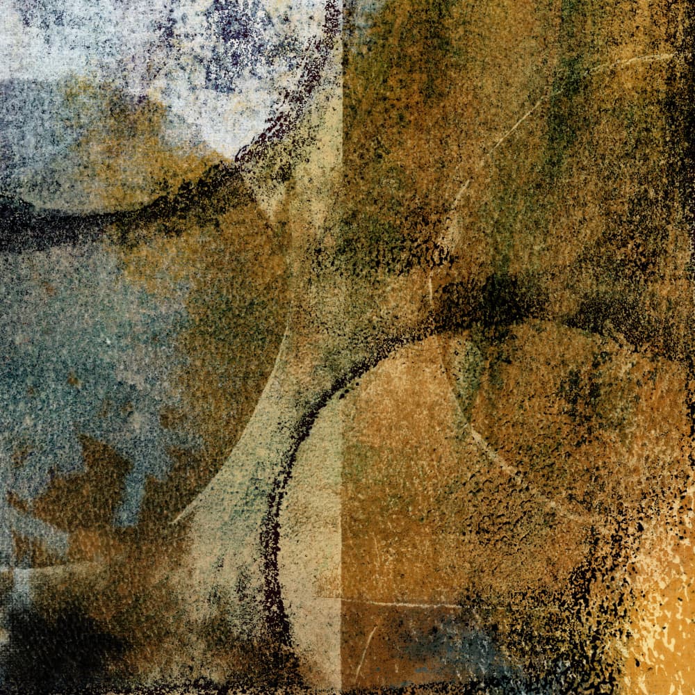Abstract Earthy Curves by Dina Dankers — canvas wall art