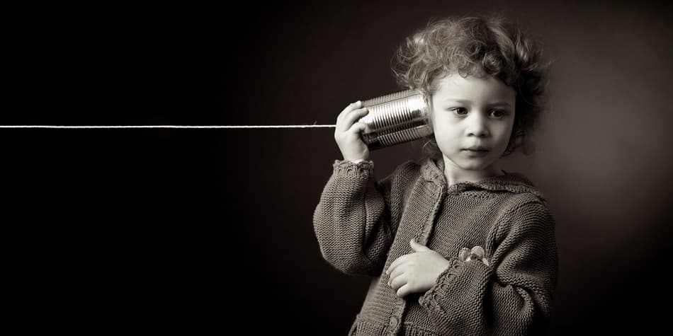 Childhood Can Telephone by Bruno Birkhofer — canvas wall art