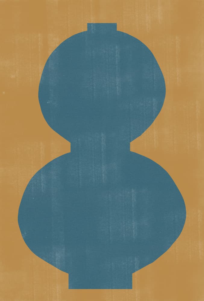Vase No4. by THE MIUUS STUDIO — canvas wall art