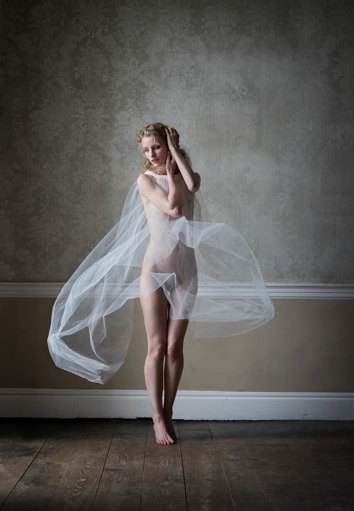 Ethereal Sheer Woman by Catchlight Studio — canvas wall art
